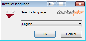 Step 1.2 Select Language