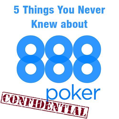 5 things you never knew about 888 Poker