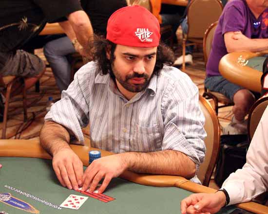 Aaron Bartley at the tables